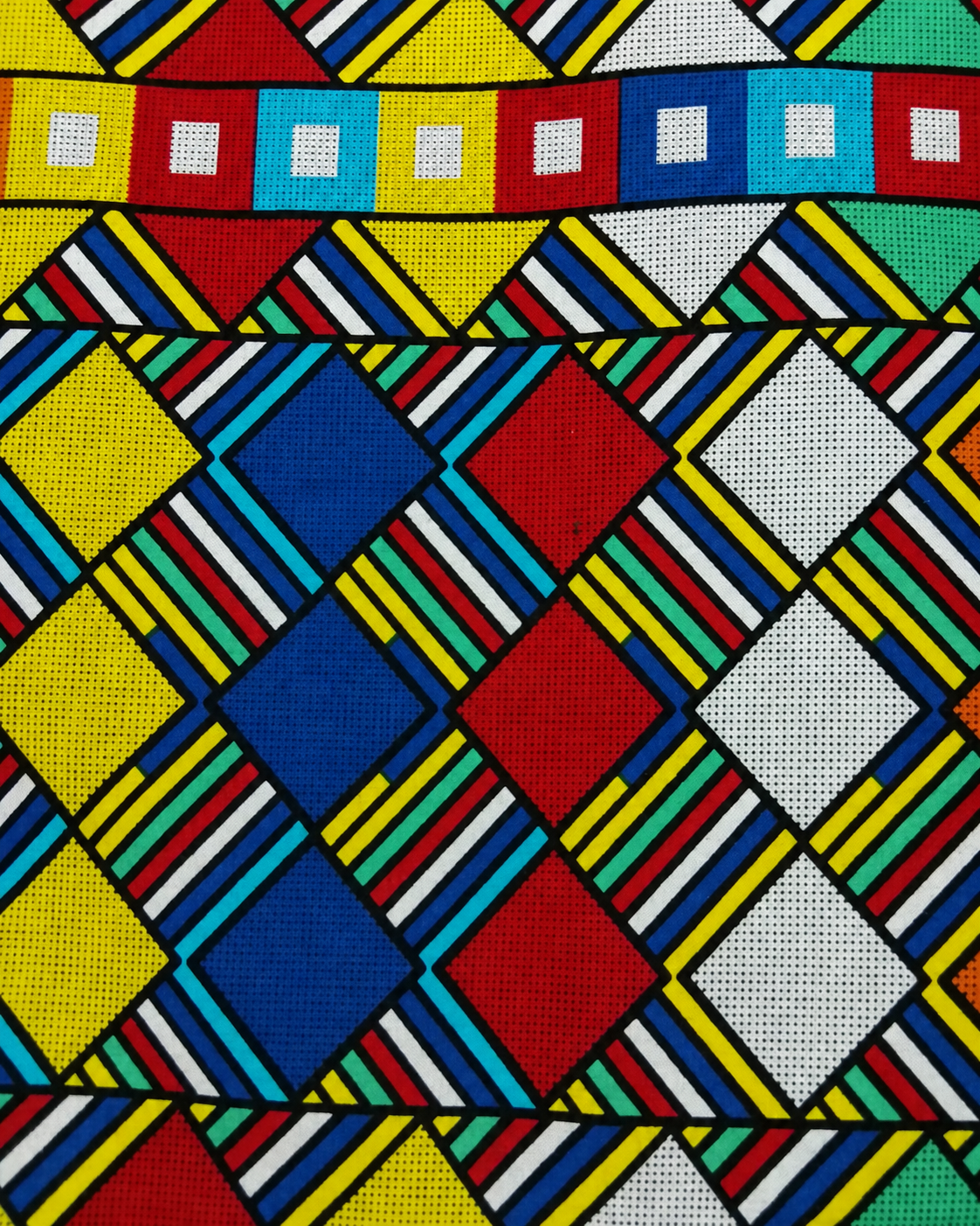 Festival Diamonds fabric